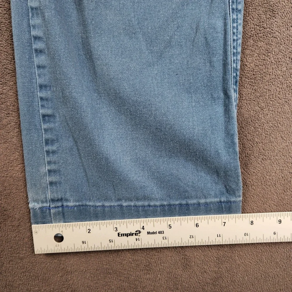 Gramicci Climbing Pants Mens 32 Blue Organic Cotton Belted Carpenter M-0856-ONO